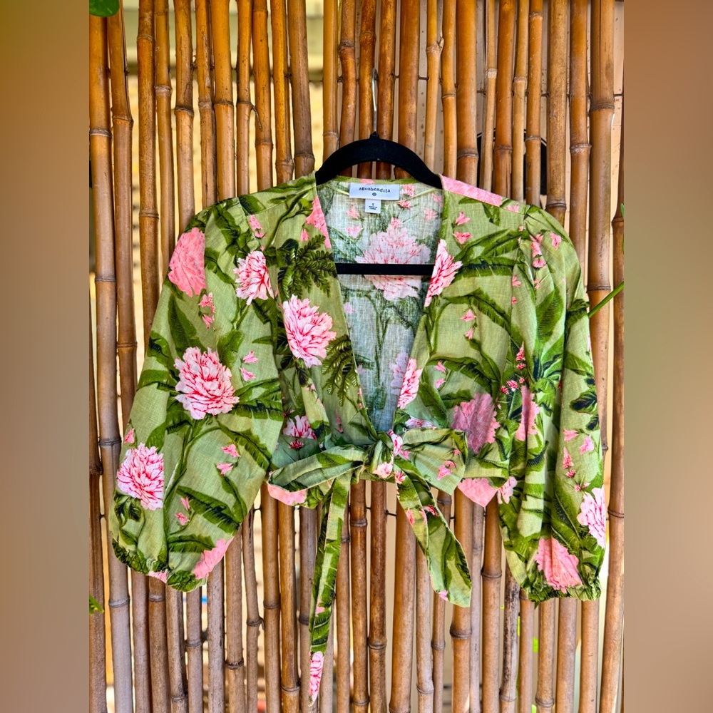 Agua Bendita for Target tropical floral top
